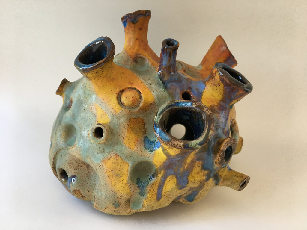 Flutified asteroid (guppy) - alternate view