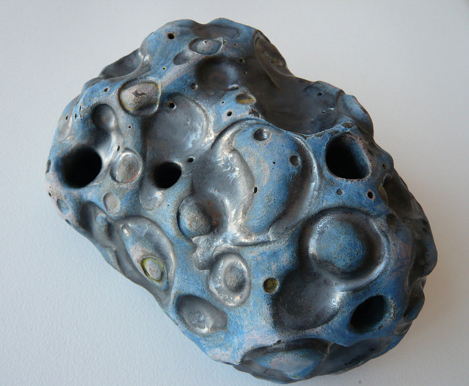 Oxidized meteorite - alternate view